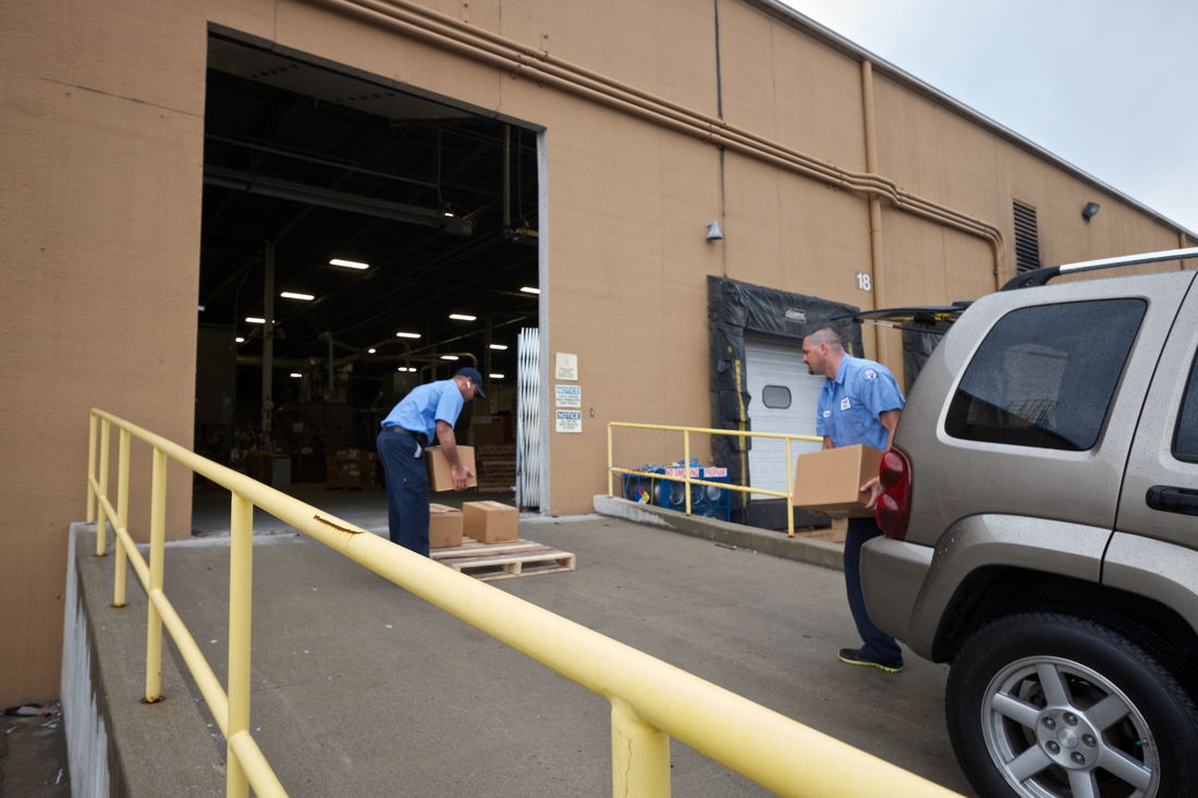 Royal Document Destruction employees working