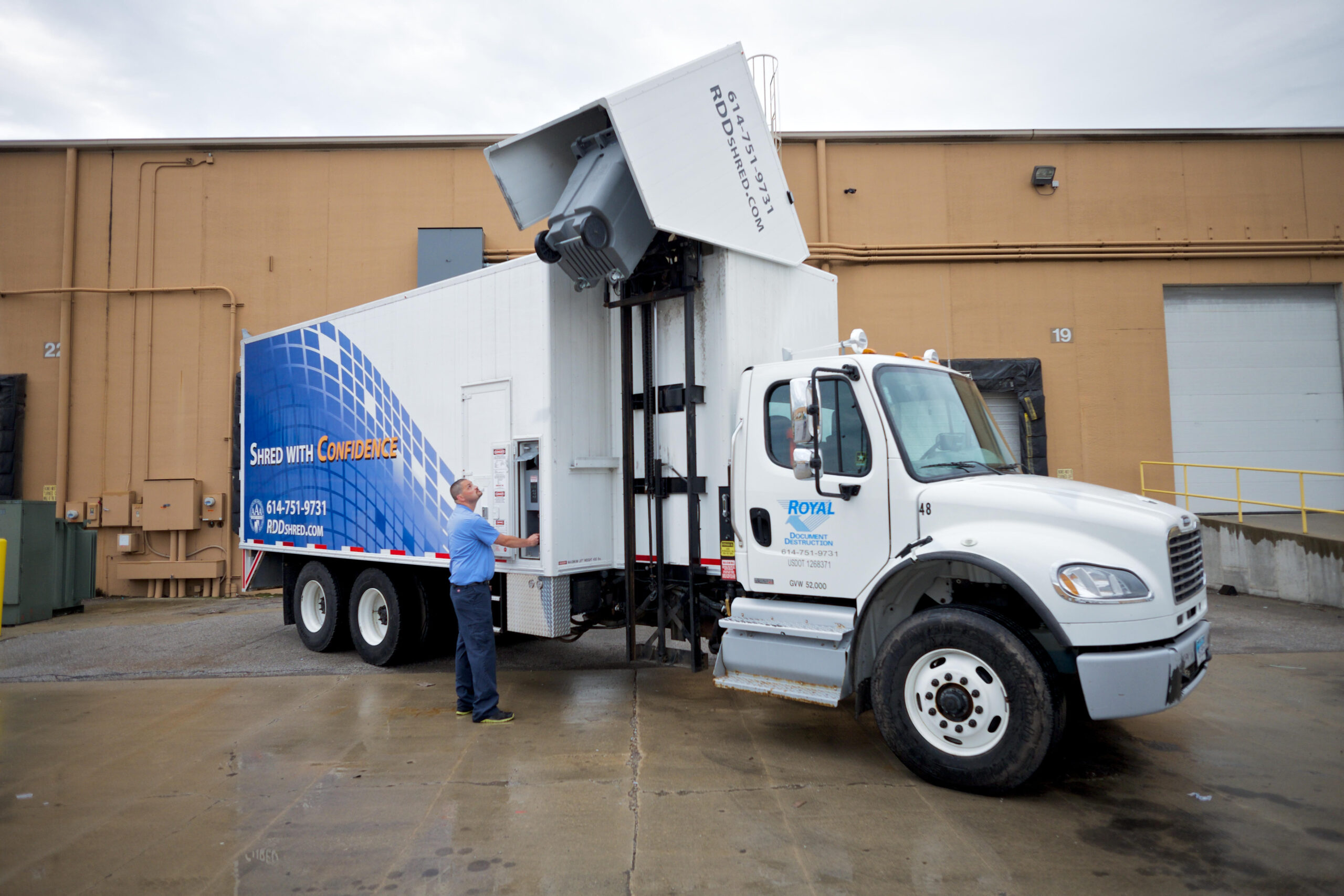 Mobile Shredding Truck